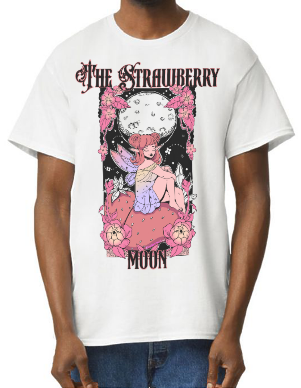 The Strawberry Moon Softstyle Classic T-Shirt — Treehouse Creations